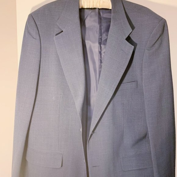 Protocol Men's blue blazer 2 button - Picture 2 of 11